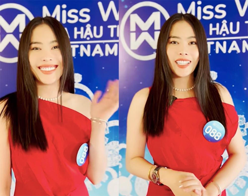 Nam Em bị nhận xét thiếu nghiêm túc khi đi dự thi Hoa hậu Thế giới Việt Nam