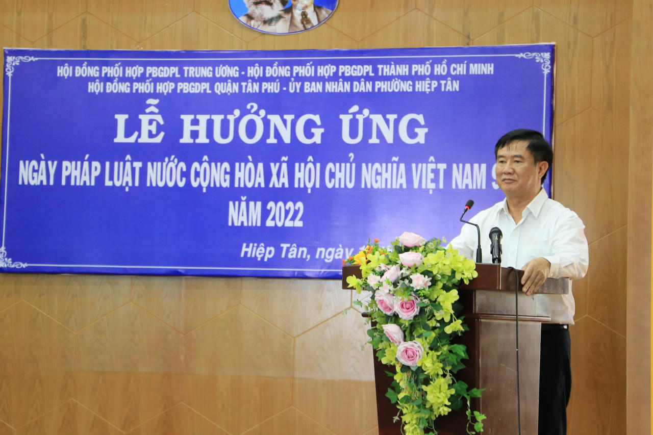 TPHCM: Sôi nổi và tự hào Lễ hưởng ứng Ngày pháp luật Việt Nam