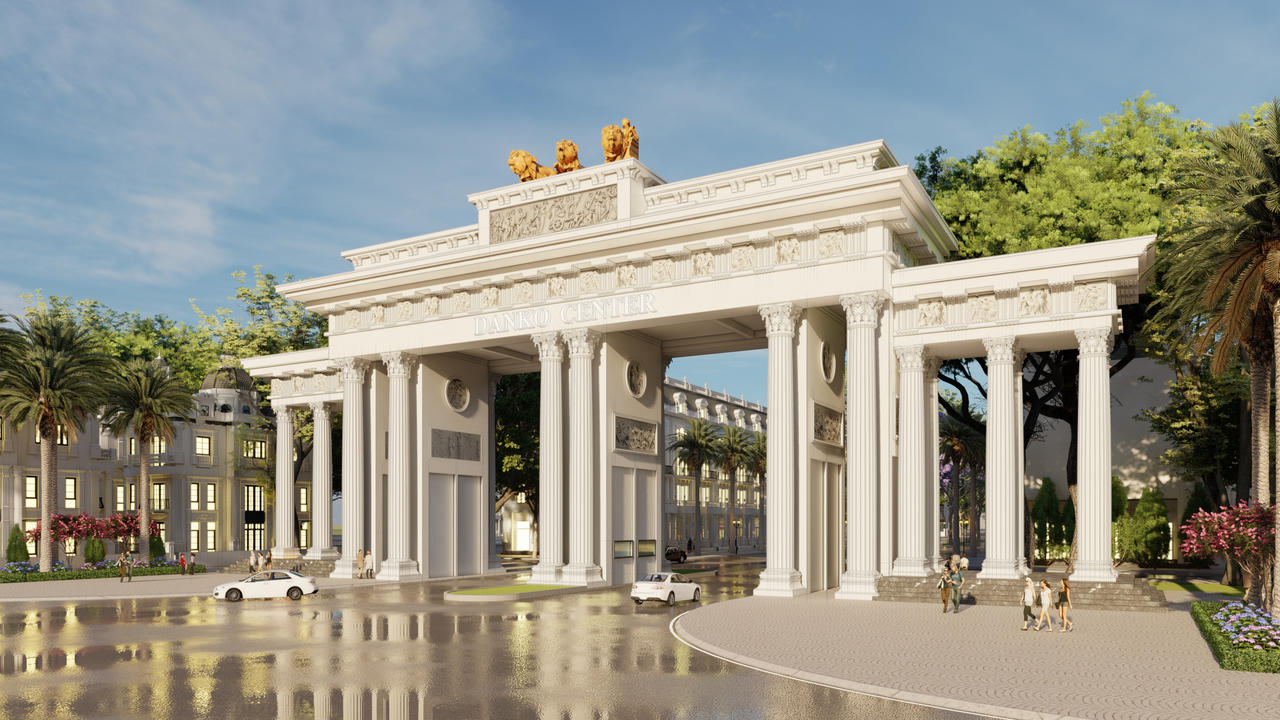 Cổng chào Victoria – Biểu tượng thành phố mặt trời Danko Center