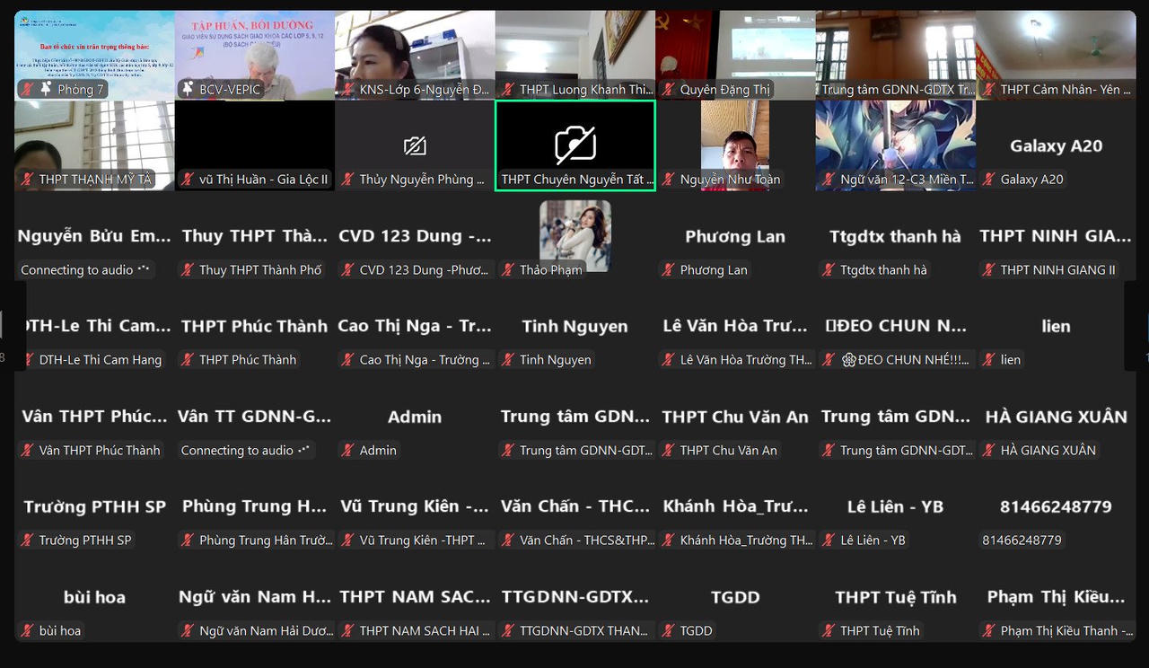 HƠN 27.000 ĐIỂM CẦU THAM GIA TẬP HUẤN, BỒI DƯỠNG GIÁO VIÊN SỬ DỤNG SÁCH GIÁO KHOA LỚP 5, LỚP 9, LỚP 12 – BỘ SÁCH CÁNH DIỀU