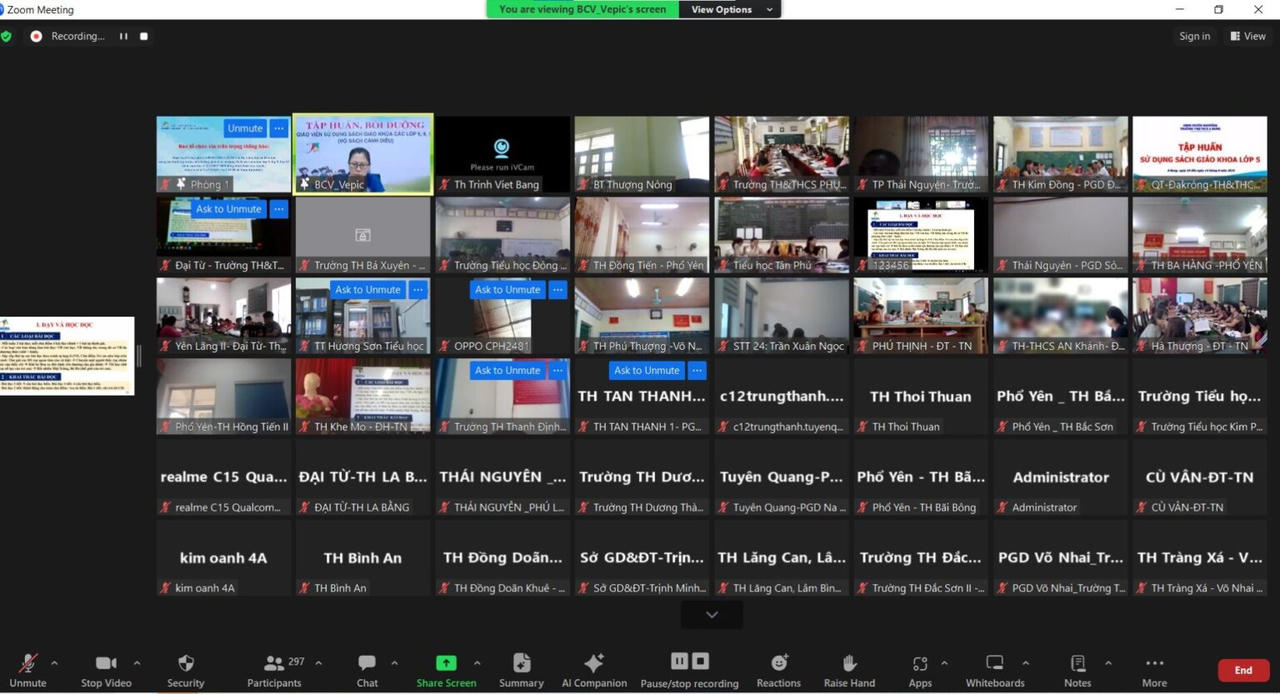 HƠN 27.000 ĐIỂM CẦU THAM GIA TẬP HUẤN, BỒI DƯỠNG GIÁO VIÊN SỬ DỤNG SÁCH GIÁO KHOA LỚP 5, LỚP 9, LỚP 12 – BỘ SÁCH CÁNH DIỀU