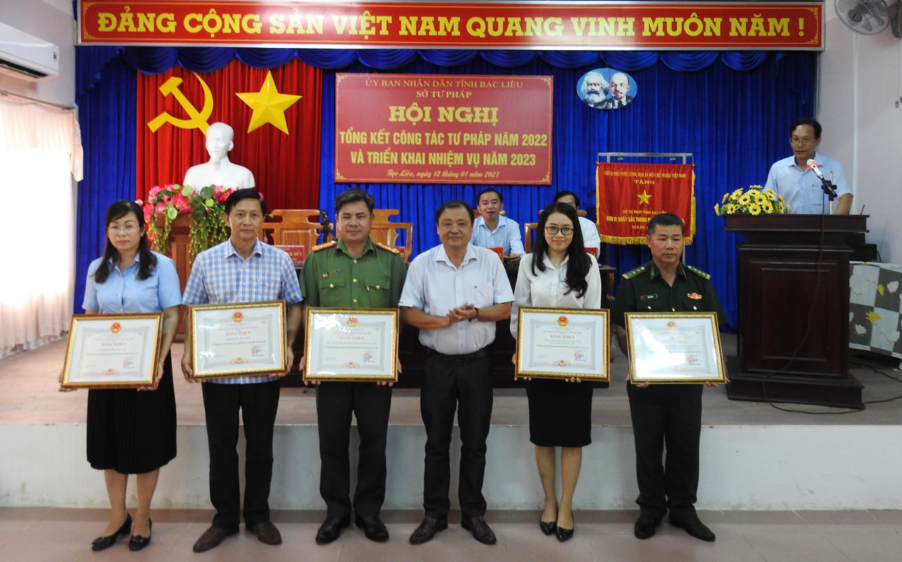 Sở Tư pháp Bạc Liêu làm tốt vai trò “gác cổng” trong xây dựng, triển khai thi hành pháp luật