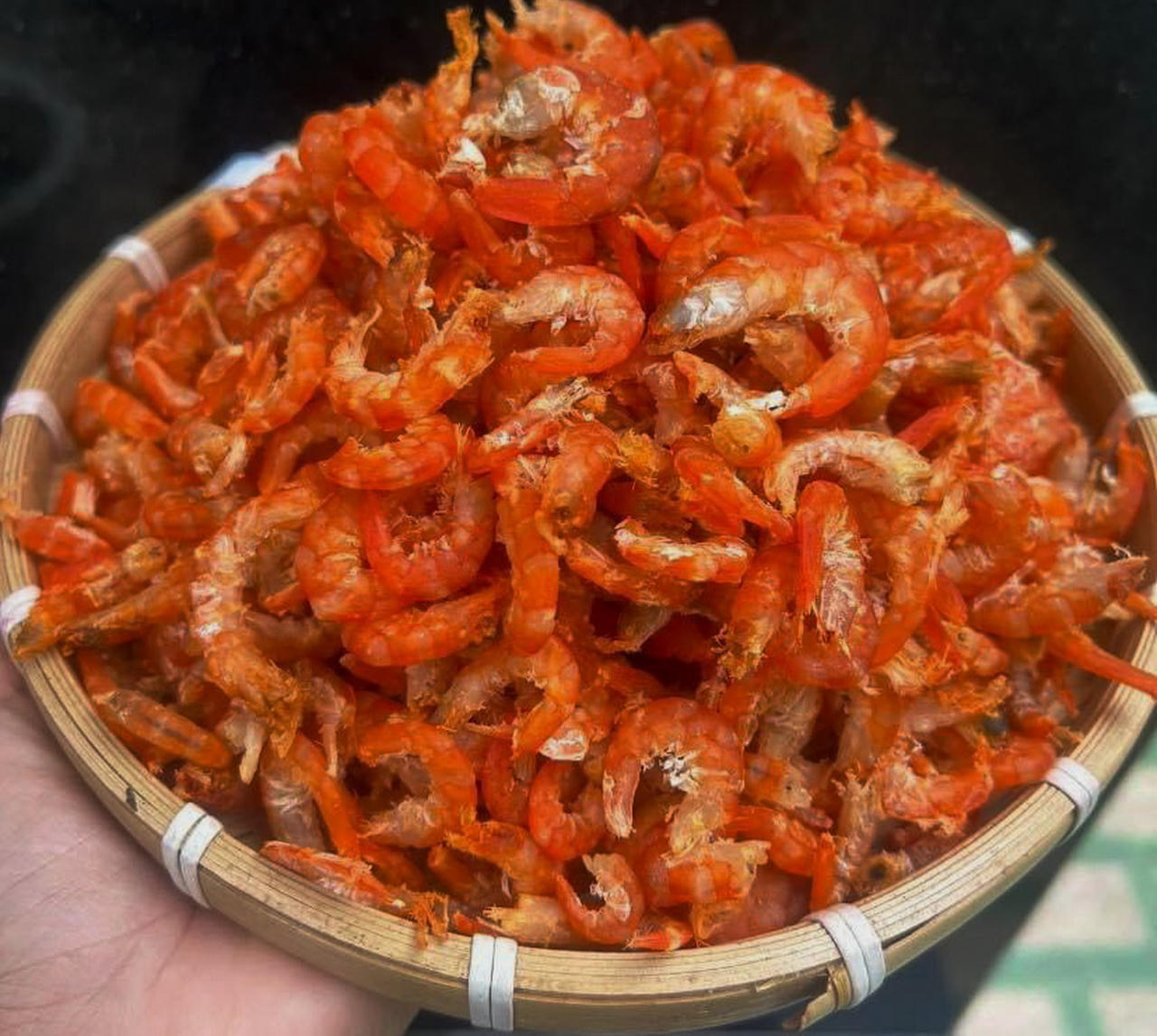 Giá tôm khô Cà Mau tăng mạnh, người làm tôm phấn khởi