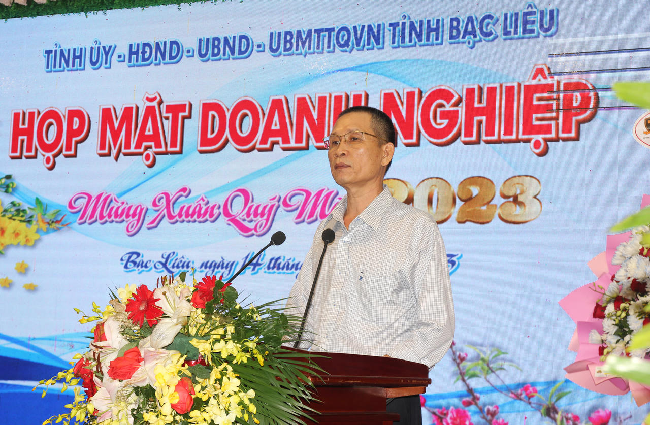 Chủ tịch tỉnh Bạc Liêu: 'Việc gì khó dành cho chính quyền, việc gì dễ dành cho doanh nghiệp'