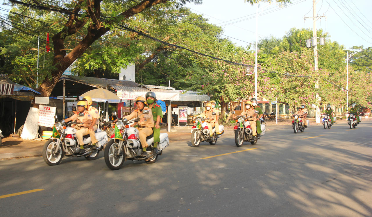 Công an Bạc Liêu quyết tâm bảo đảm an toàn trật tự Tết Nguyên đán 2023