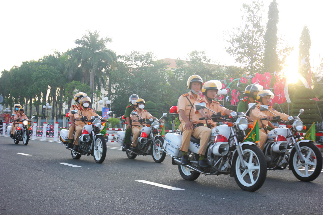 Công an Bạc Liêu quyết tâm bảo đảm an toàn trật tự Tết Nguyên đán 2023