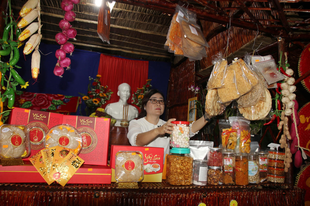 Tái hiện lại không gian sinh hoạt Văn hóa “Chợ quê xưa” trong những ngày Tết