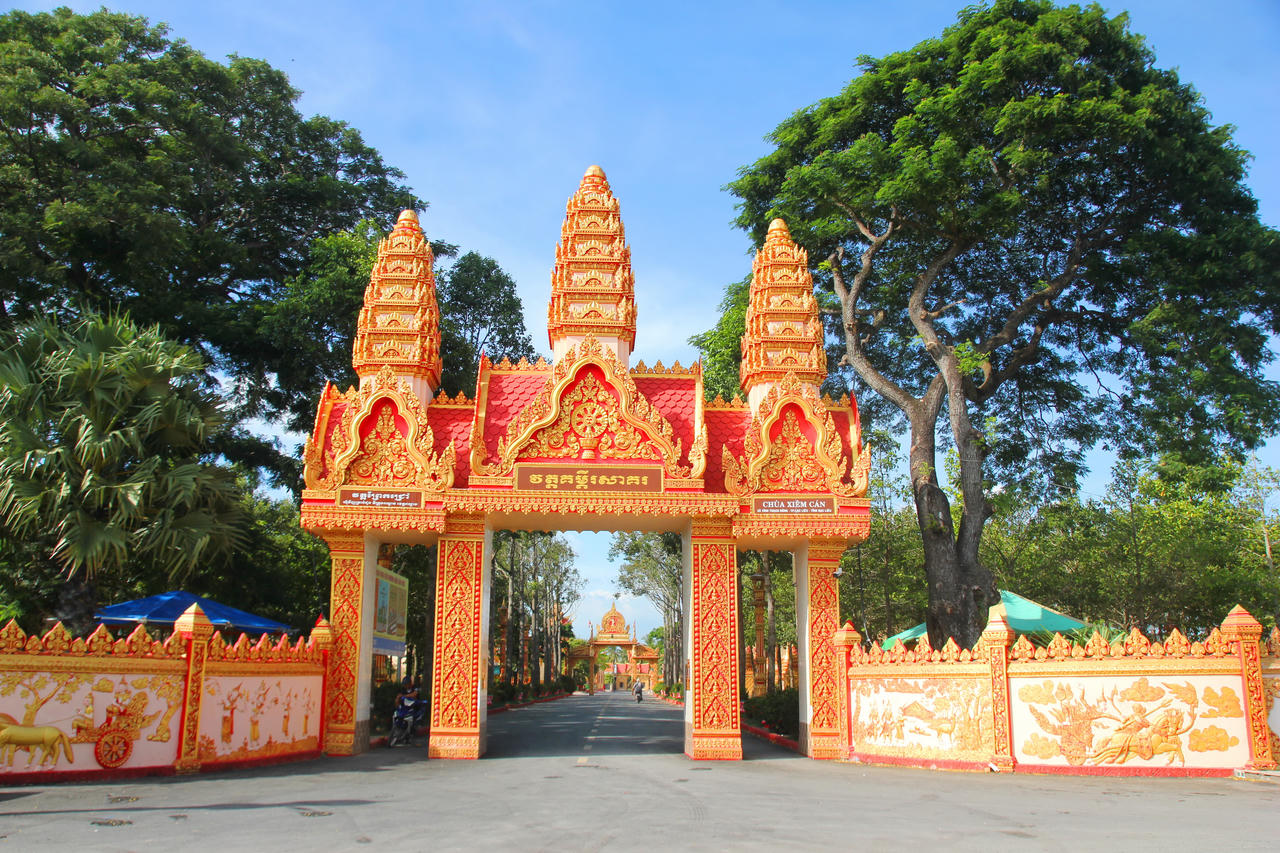 Chùa Xiêm Cán là điểm du lịch tiêu biểu Đồng bằng sông Cửu Long