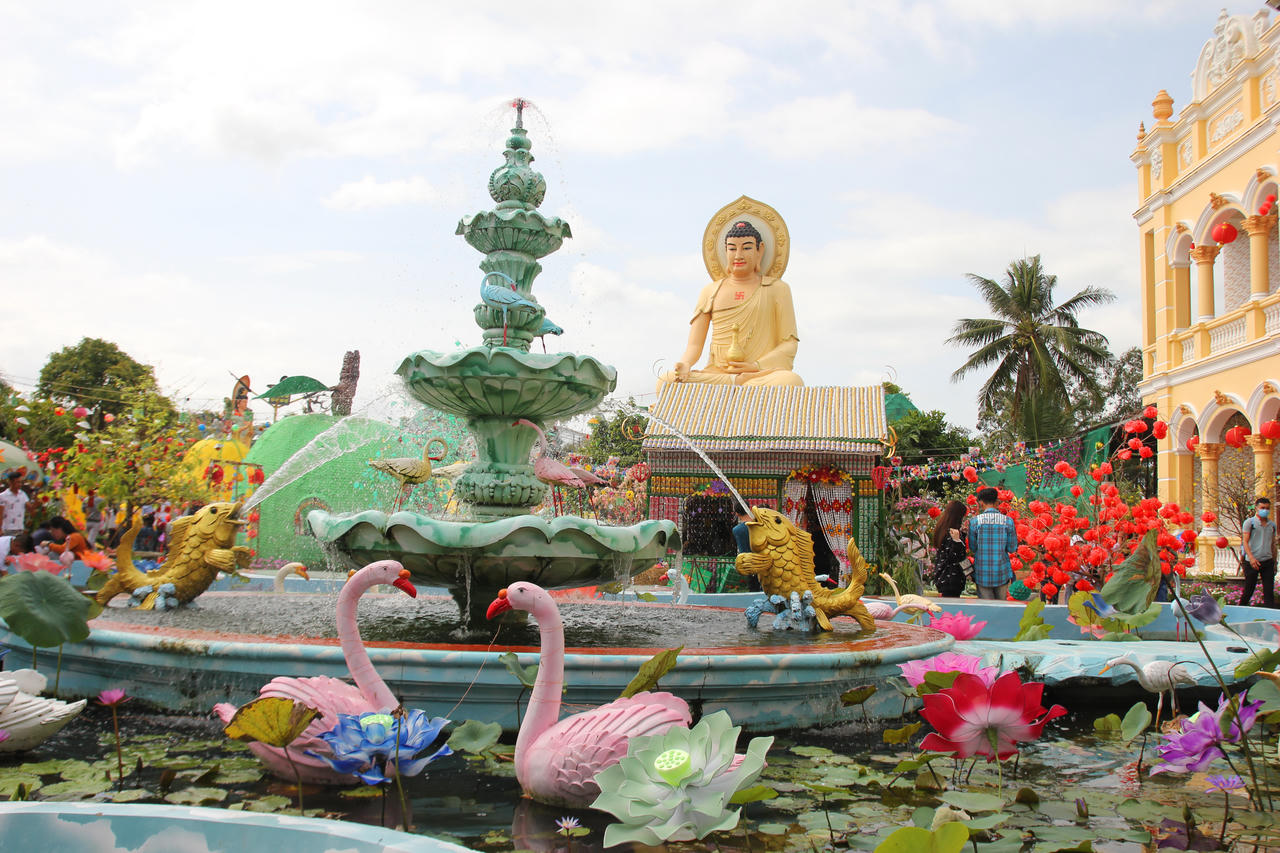 Về Bạc Liêu đi chùa xin lộc đầu năm 