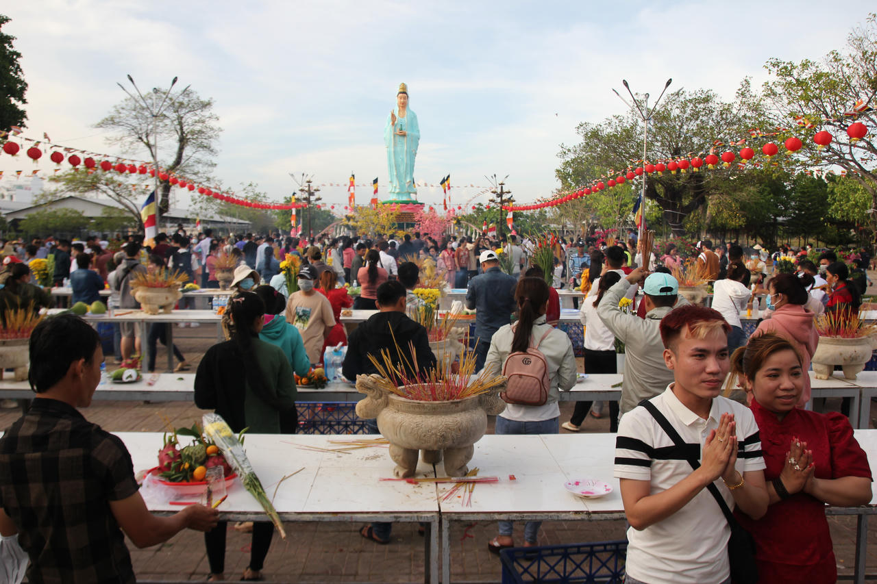 Về Bạc Liêu đi chùa xin lộc đầu năm 