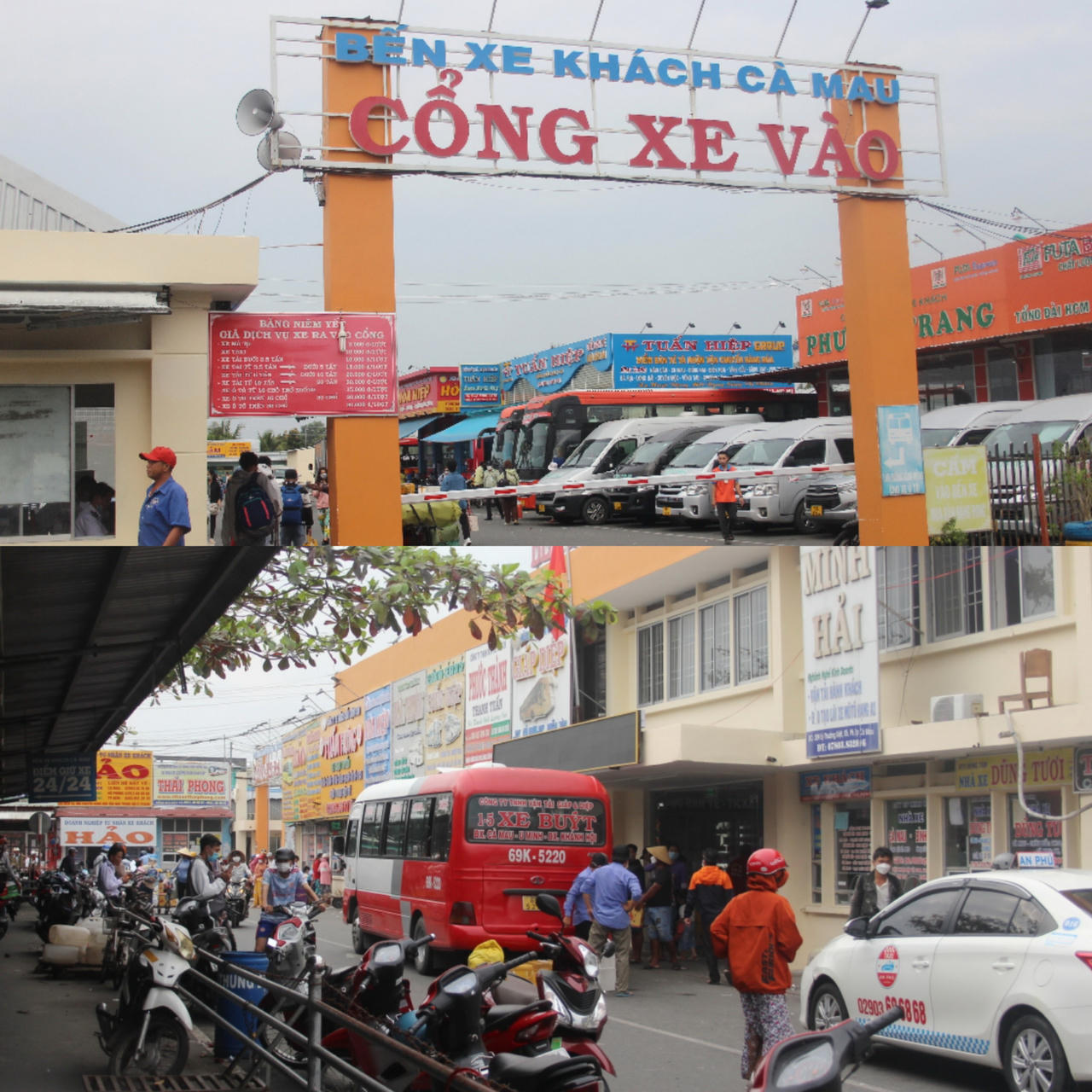 Ngày cao điểm, hơn 6.000 lượt người/ngày từ Cà Mau đến các tỉnh/thành