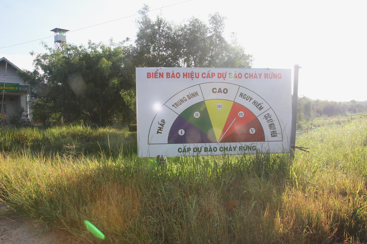 Chủ động công tác phòng, chống cháy rừng Vườn Quốc gia U Minh Hạ