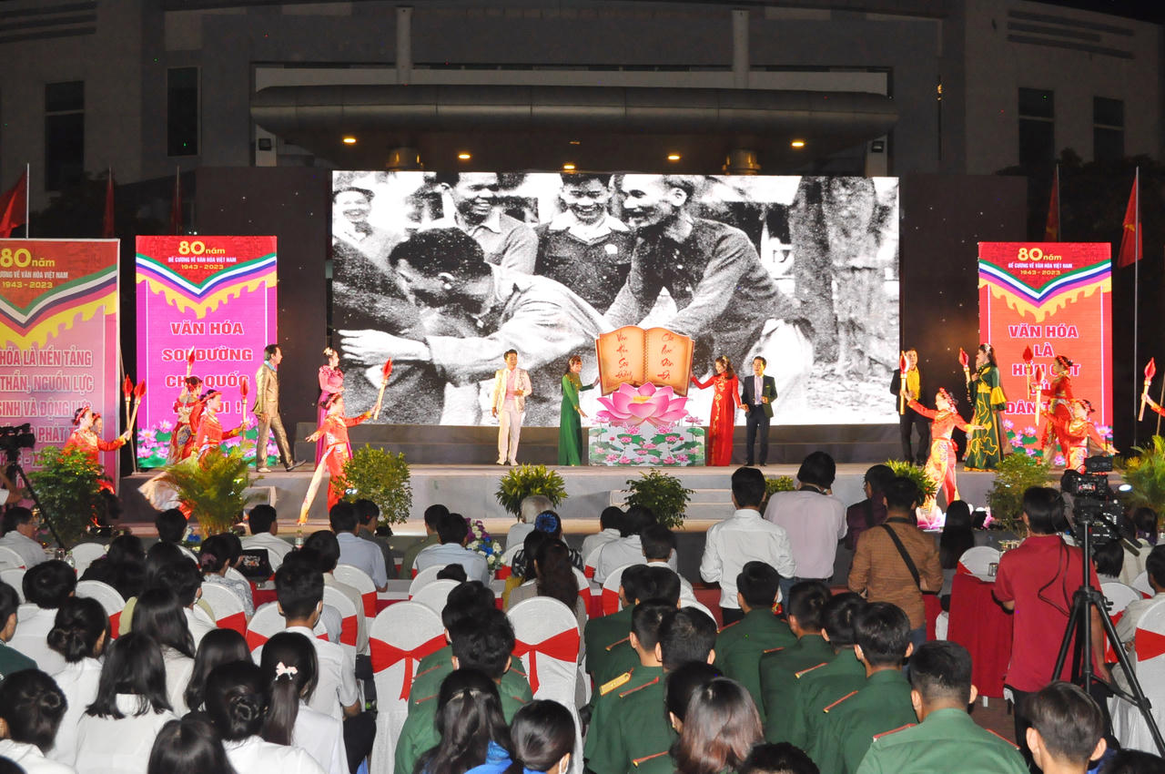 70 nhạc công, diễn viên tham gia biểu diễn chào mừng Kỷ niệm 80 năm ra đời “Đề cương về Văn hóa Việt Nam”