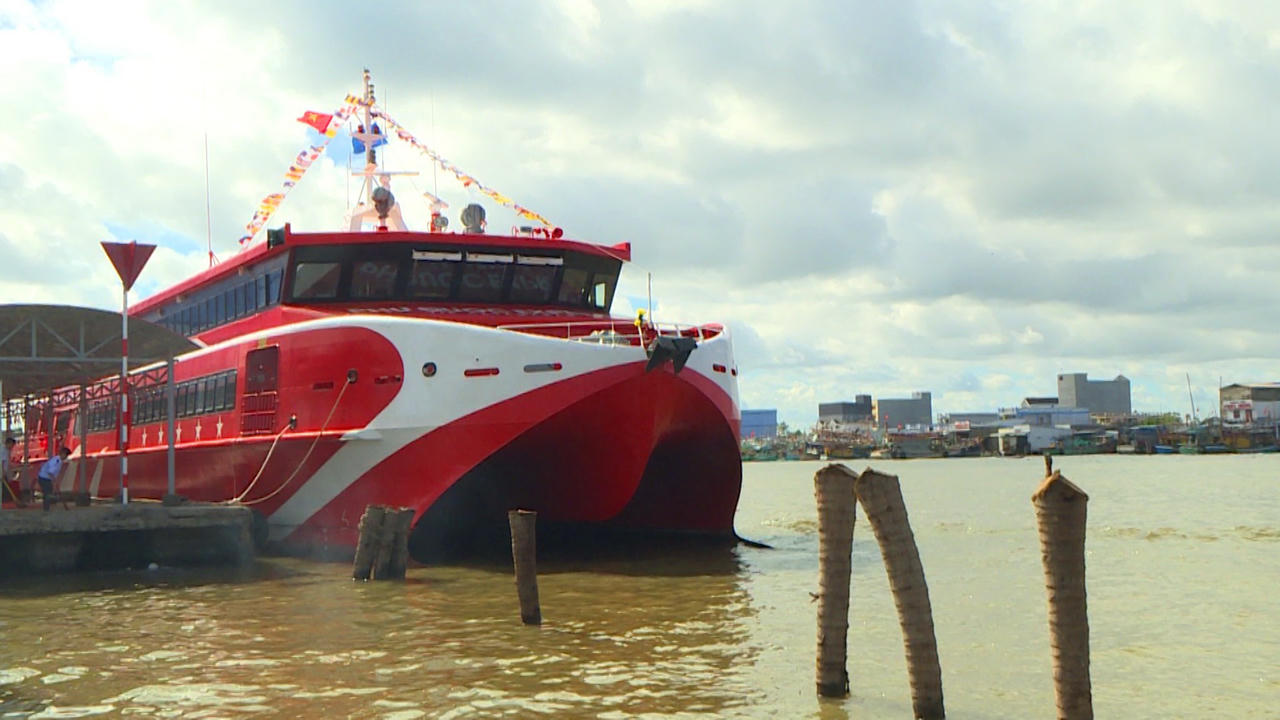 Khởi động lại tuyến tàu cao tốc Cà Mau - Nam Du - Phú Quốc từ ngày 18/3