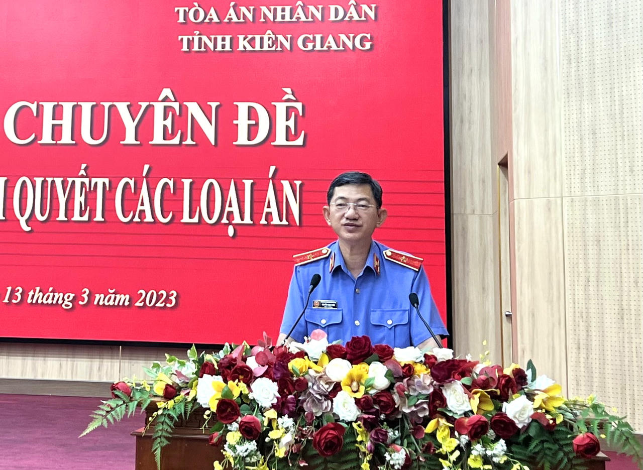 Kiên Giang: Rút kinh nghiệm trong giải quyết, xét xử các loại án