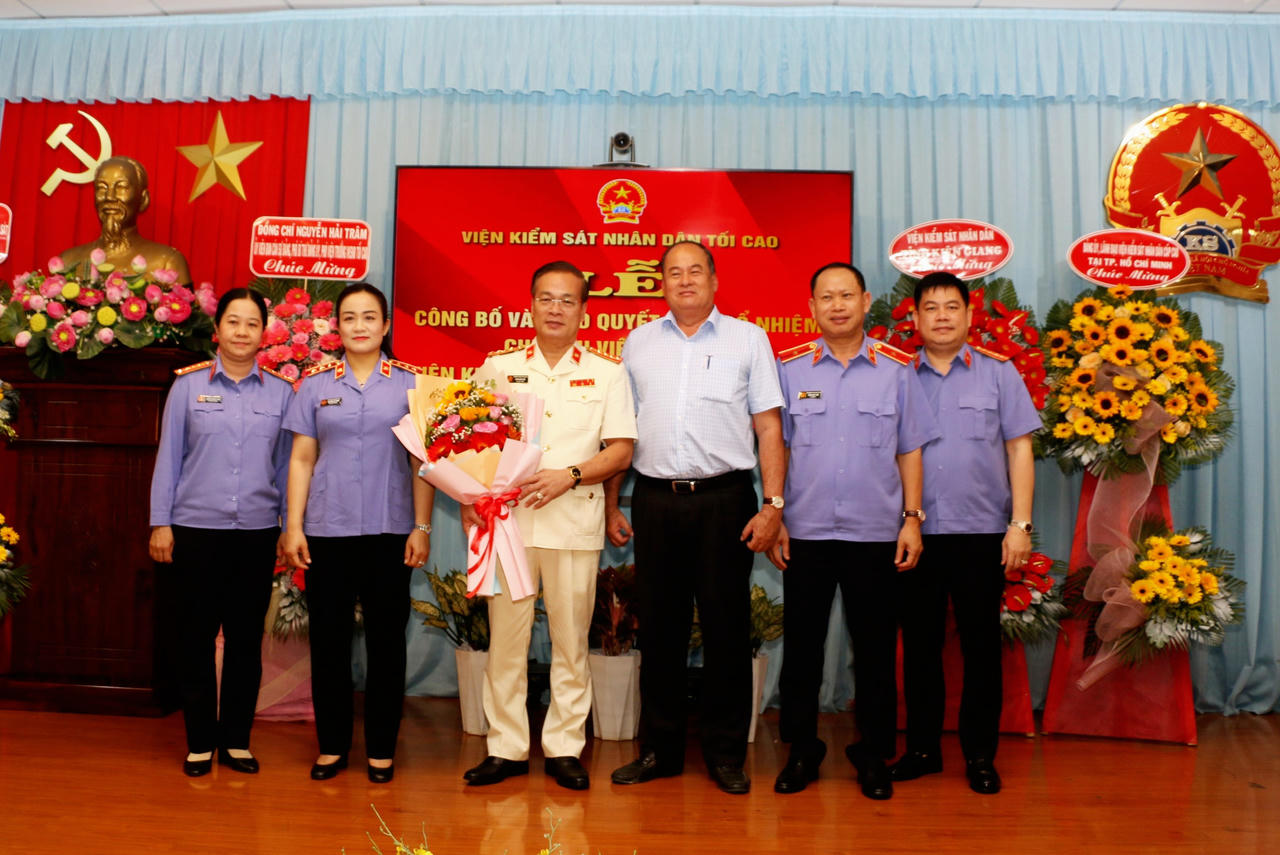 Ông Huỳnh Đông Bắc được bổ nhiệm làm Viện trưởng VKSND tỉnh An Giang