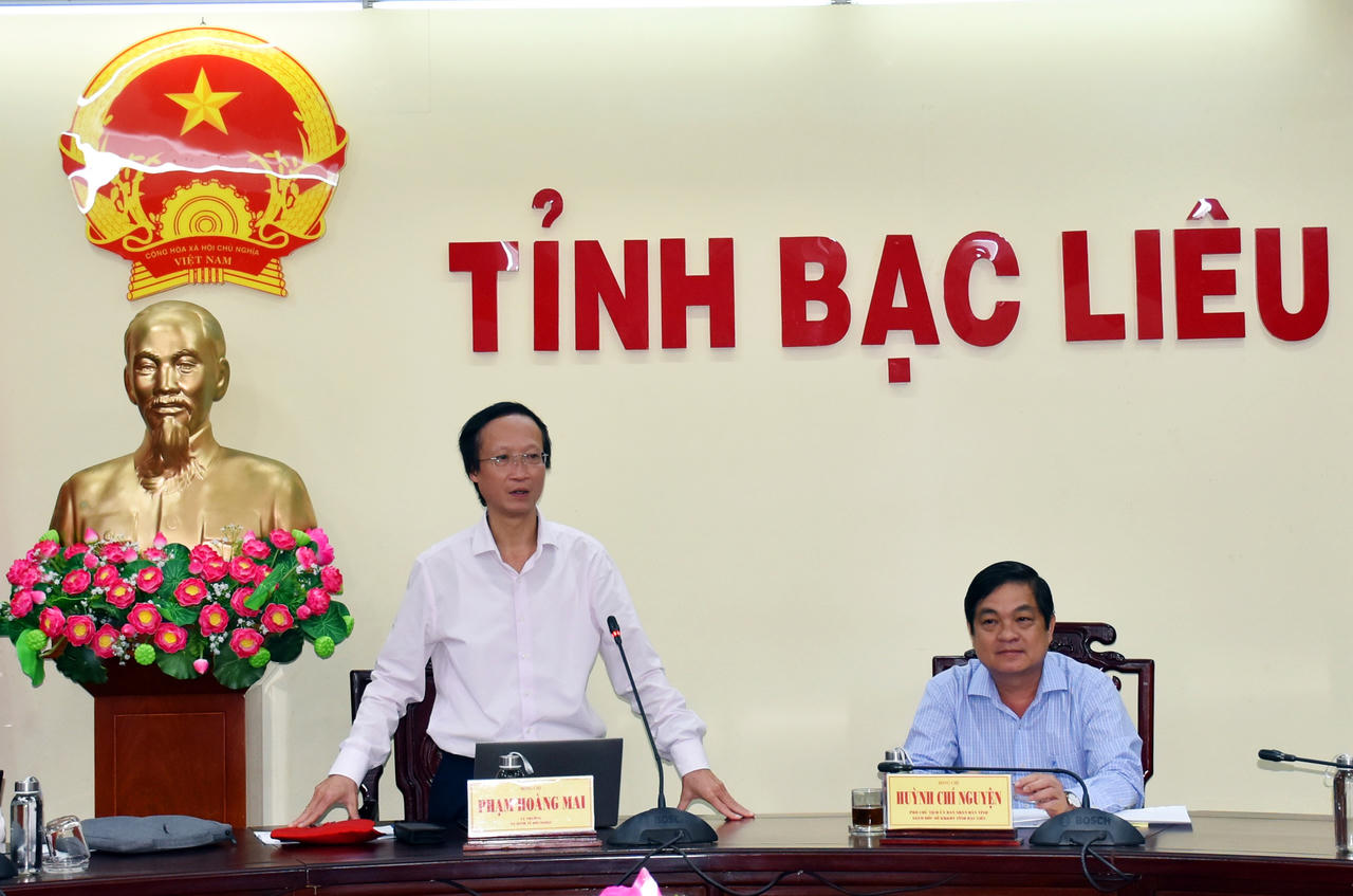 Đẩy mạnh phương án tuyến đường bộ ven biển đoạn đi qua tỉnh Bạc Liêu