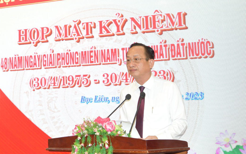 Bạc Liêu kỷ niệm Ngày giải phóng miền Nam, thống nhất đất nước
