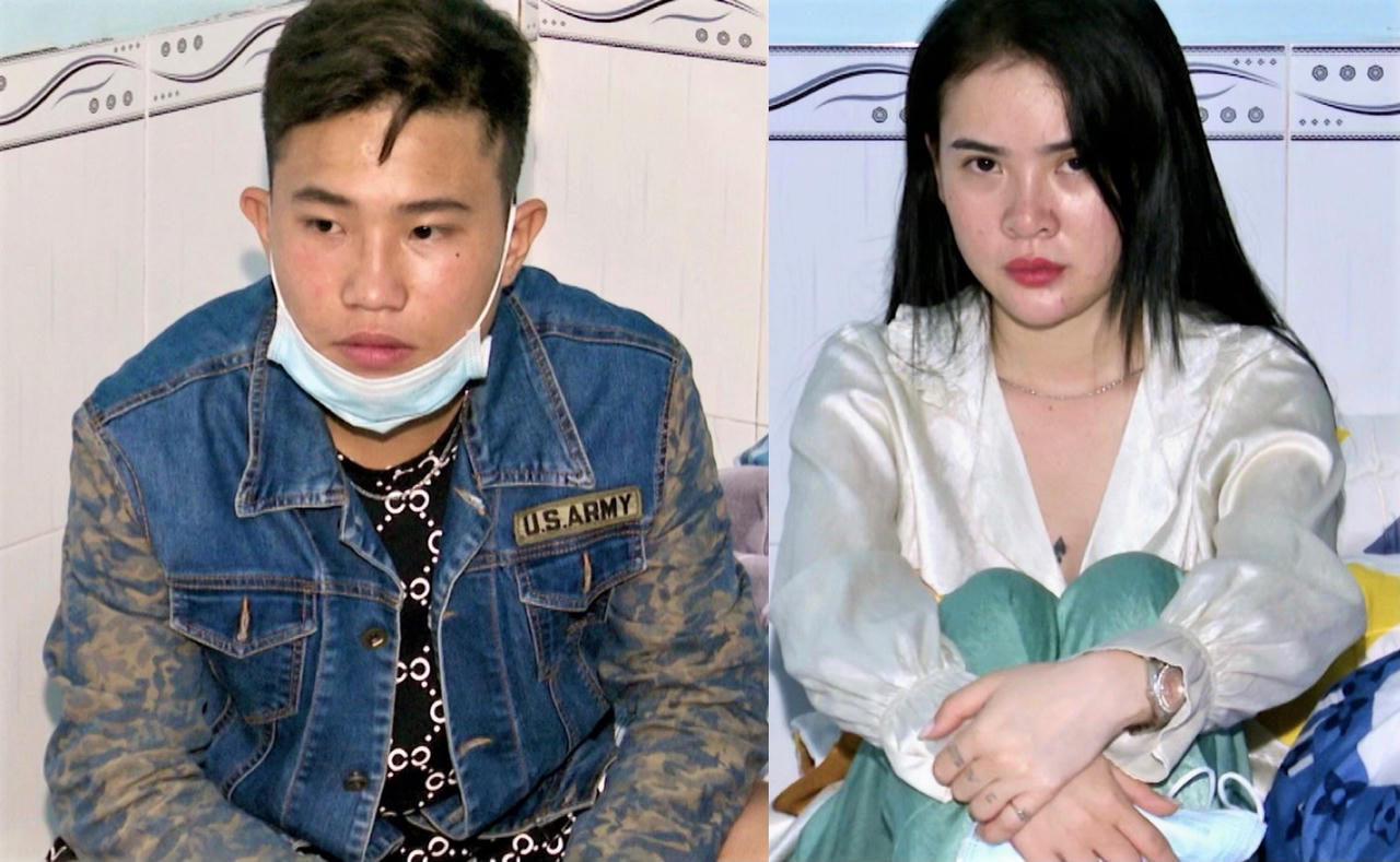 Bắt giữ đôi trai gái giấu hàng cấm lúc nửa đêm