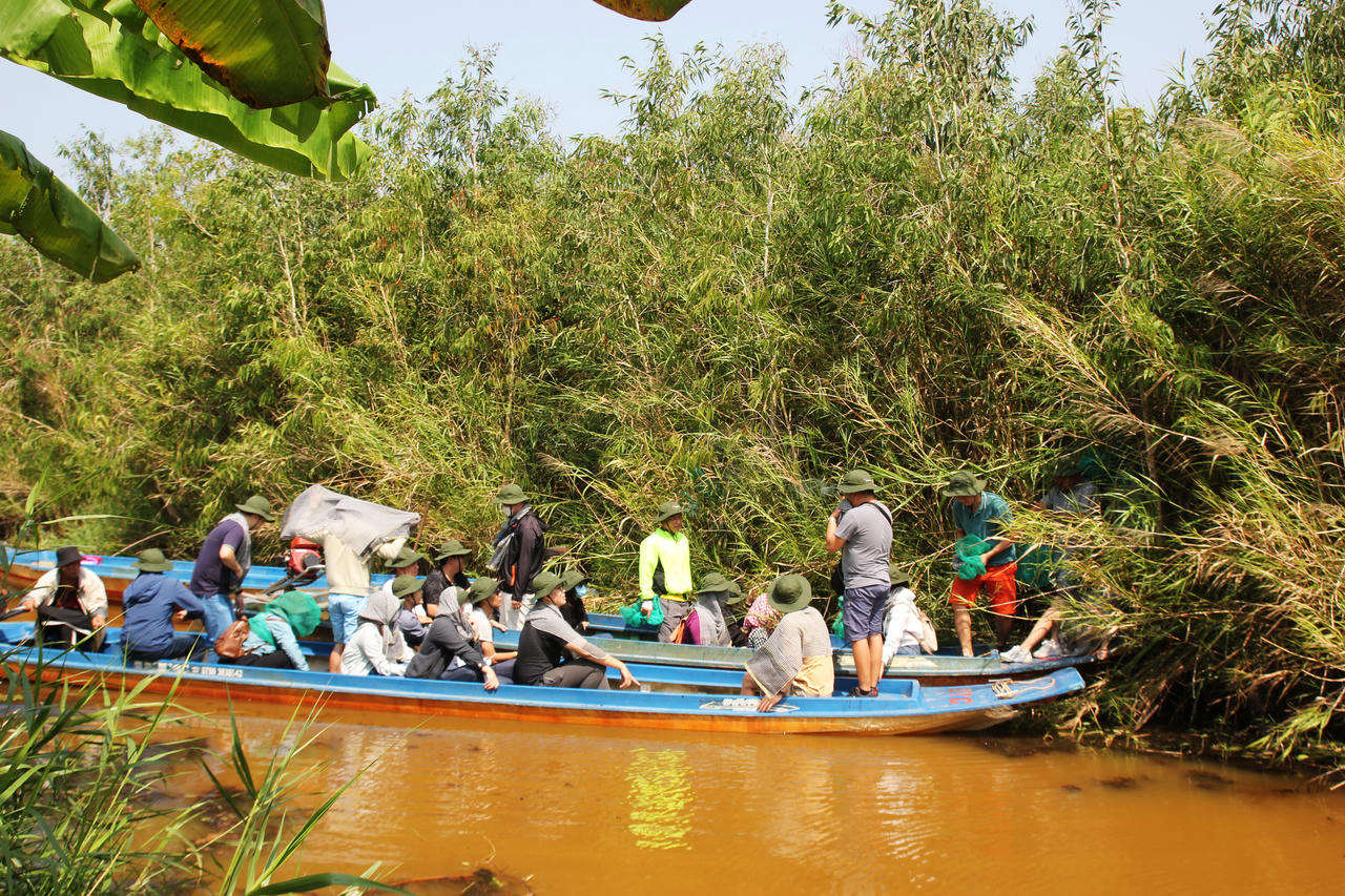 Về rừng U Minh Hạ thưởng thức thứ "lộc trời" ngọt lừ