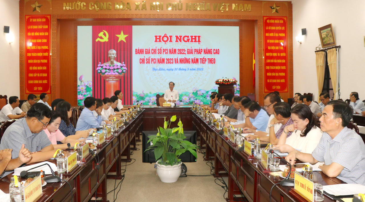Bạc Liêu tập trung cải thiện và nâng thứ hạng chỉ số PCI