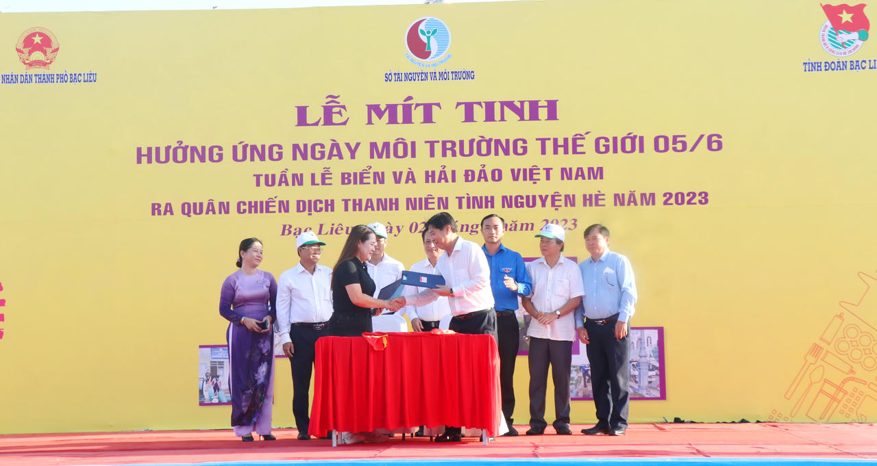 Bạc Liêu hưởng ứng Tuần lễ biển và hải đảo Việt Nam