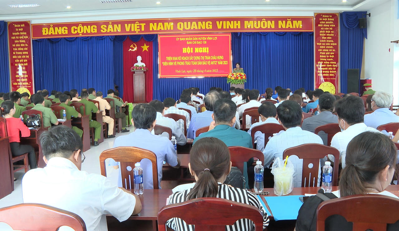 Chung sức xây dựng phong trào Toàn dân bảo vệ an ninh Tổ quốc ở Bạc Liêu