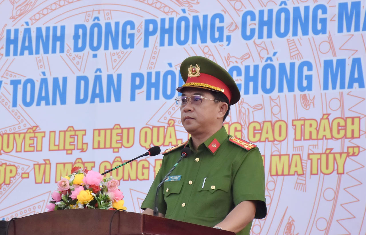 Bạc Liêu hưởng ứng Tháng hành động phòng, chống ma túy