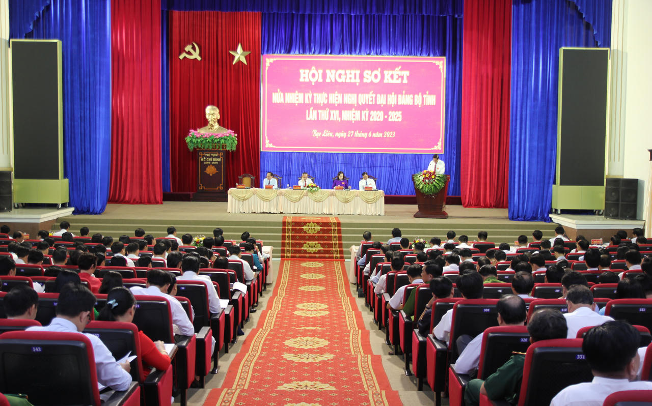 Bạc Liêu vượt khó chặng đường nửa nhiệm kỳ