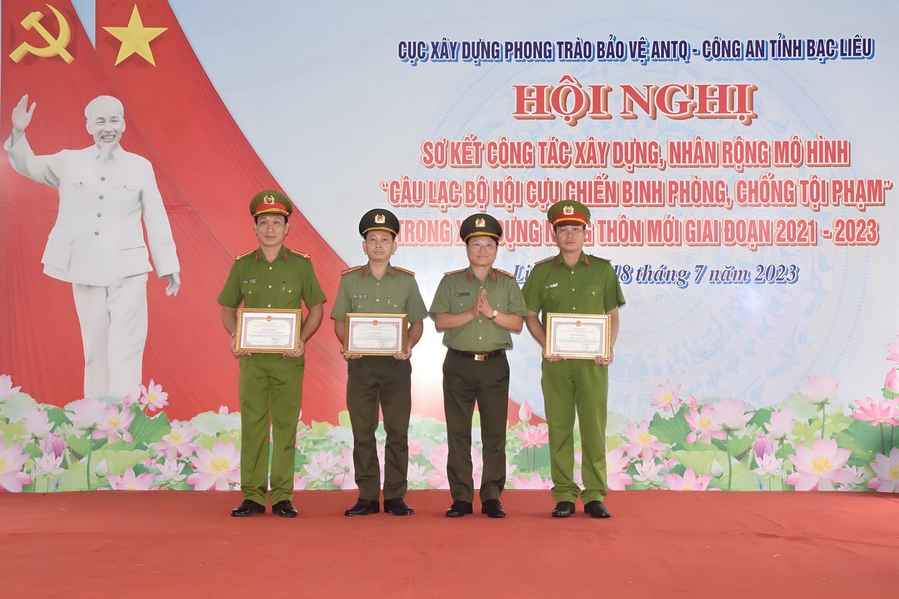 Nhân rộng mô hình “CLB Hội Cựu chiến binh phòng, chống tội phạm” ở Bạc Liêu