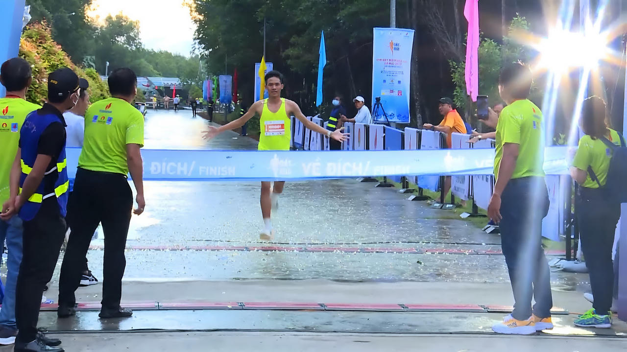 Hơn 6.000 vận động viên tham gia Giải Marathon Cà Mau