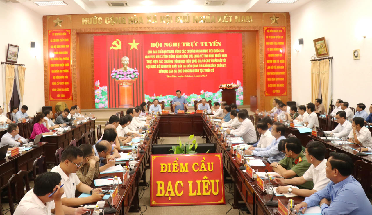 Biểu dương nỗ lực của các tỉnh Vùng ĐBSCL trong thực hiện các chương trình mục tiêu quốc gia 