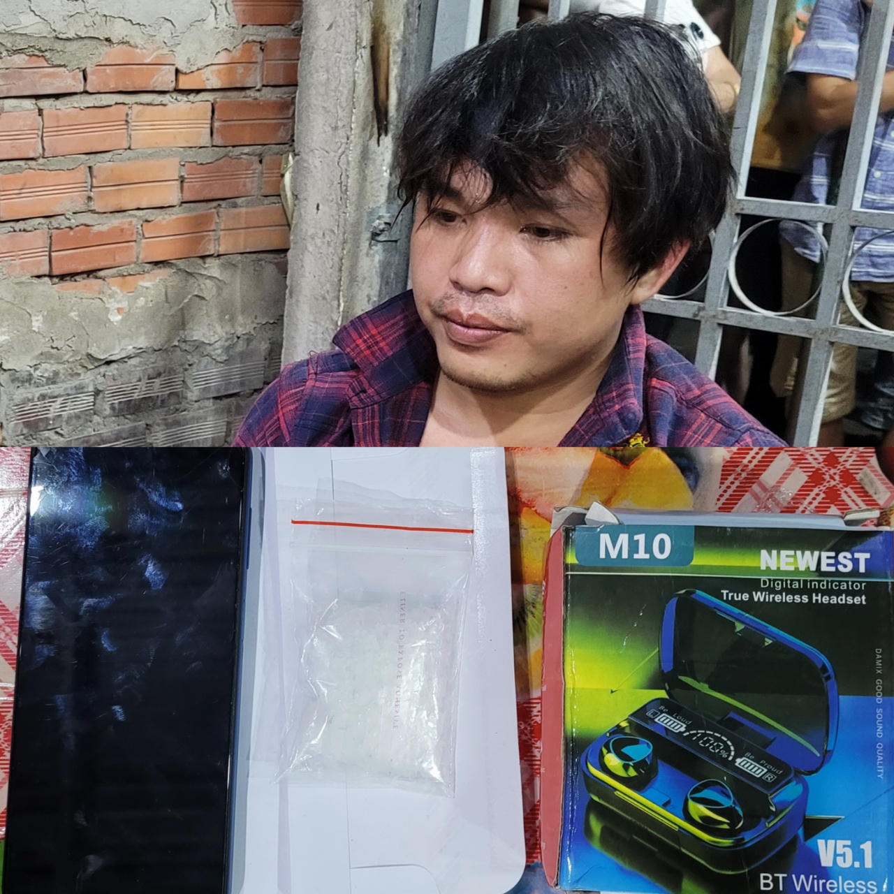 Bắt quả tang đối tượng tàng trữ trái phép chất ma túy tại Bạc Liêu