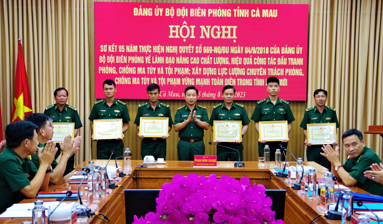 Nâng cao chất lượng, hiệu quả công tác đấu tranh phòng, chống ma túy và tội phạm của BĐBP Cà Mau