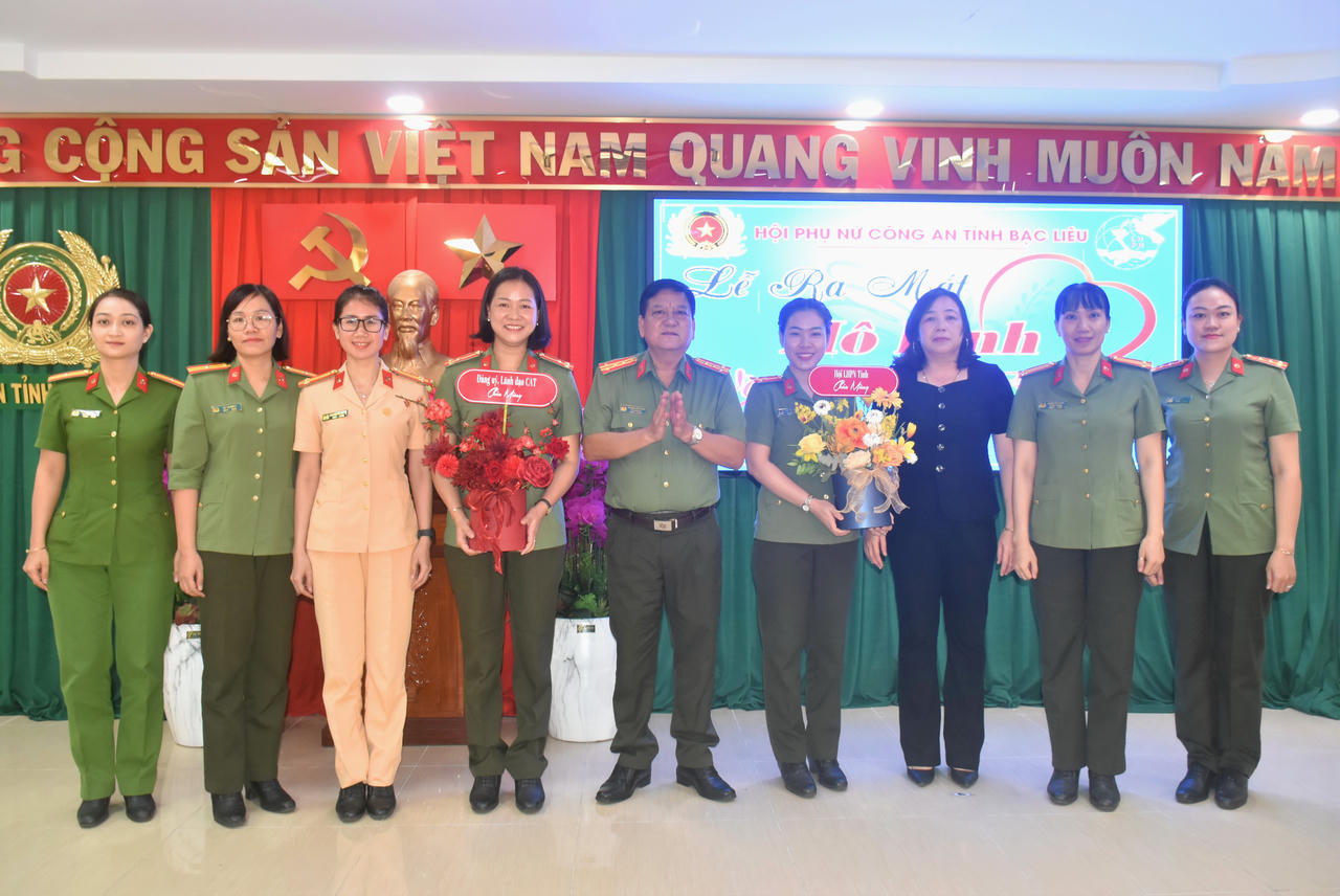 Lan tỏa “vòng tay yêu thương” từ những nữ chiến sĩ Công an Bạc Liêu