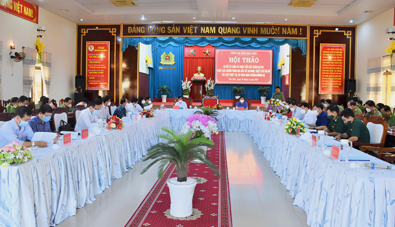 Bạc Liêu đẩy mạnh công tác truyền thông chính sách về an ninh trật tự