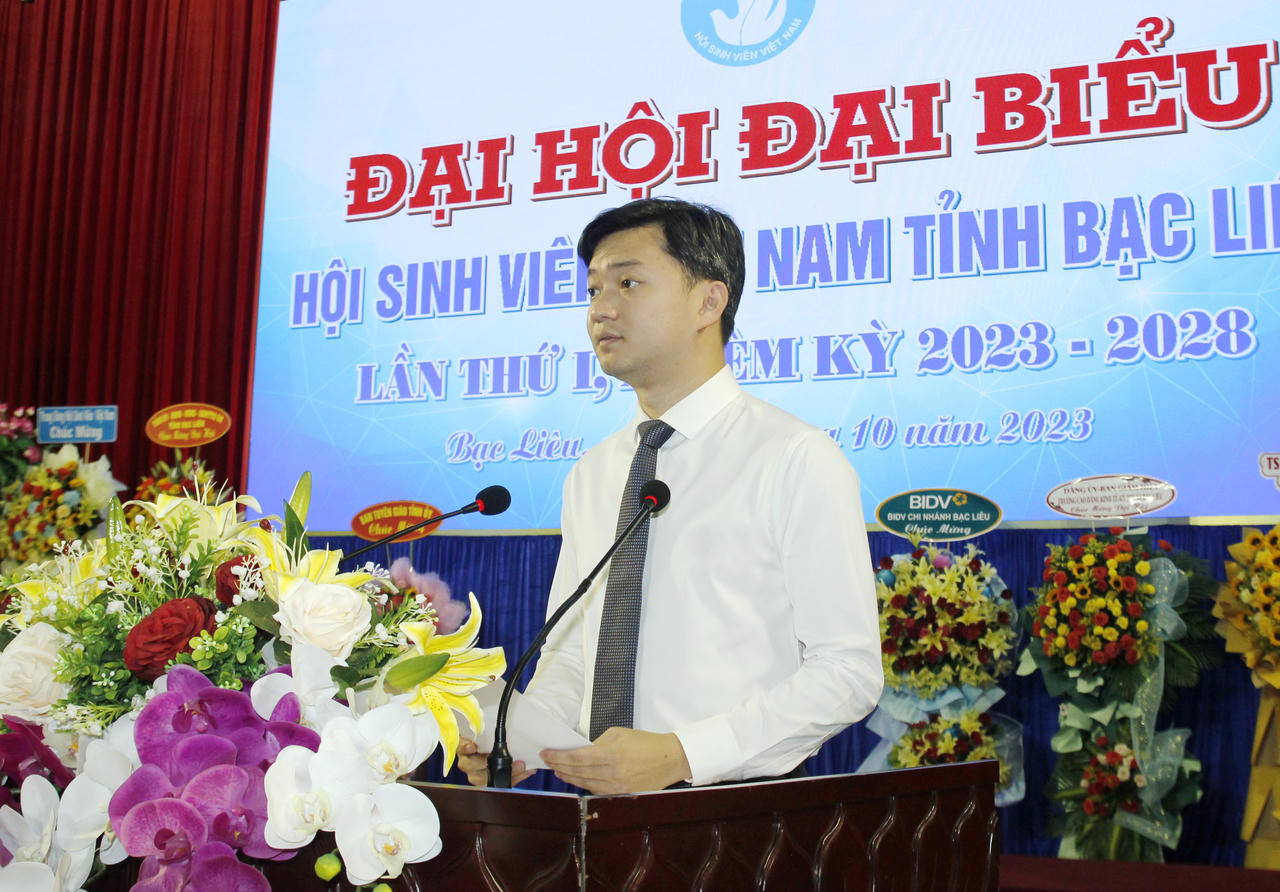 Chị Nguyễn Trang Anh Thư được bầu làm Chủ tịch Hội Sinh viên Việt Nam tỉnh Bạc Liêu