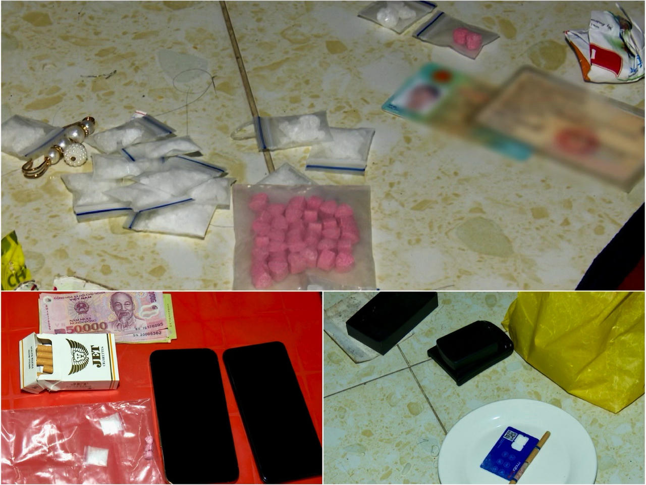 Bắt quả tang đối tượng tàng trữ trái phép chất ma túy