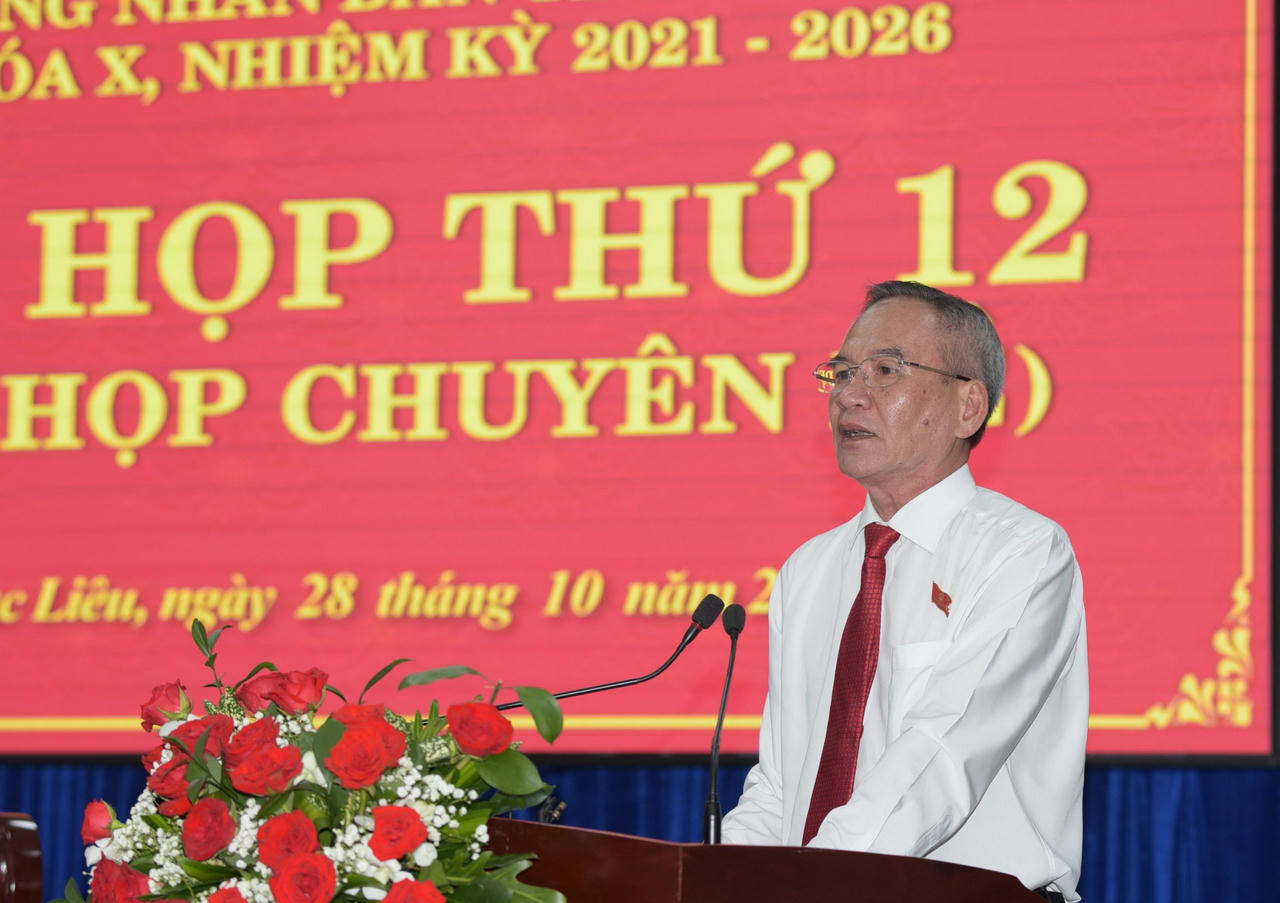 Chủ tịch HĐND tỉnh Bạc Liêu: Đẩy nhanh các dự án chậm tiến độ, tháo gỡ khó khăn 