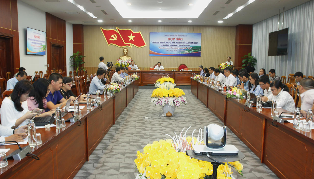 Festival Tôm và Diễn đàn kết nối sản phẩm OCOP Đồng bằng sông Cửu Long 