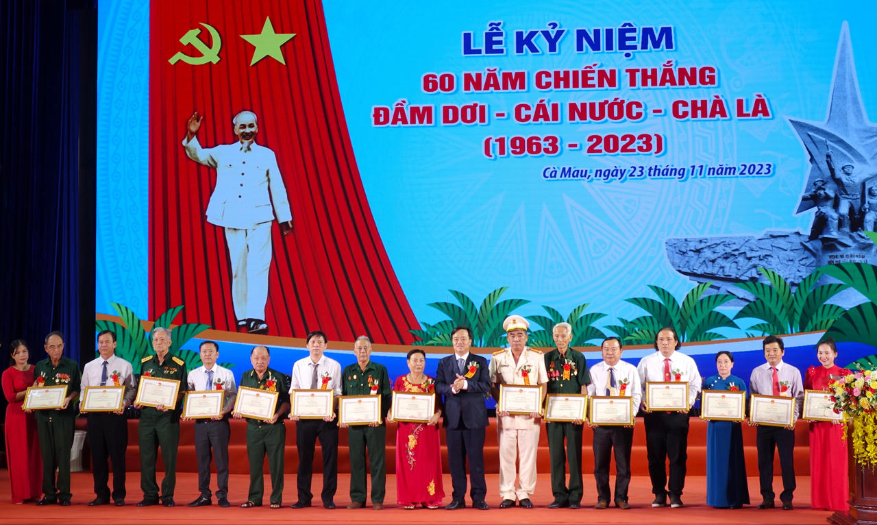 Kỷ niệm 60 năm chiến thắng Đầm Dơi - Cái Nước - Chà Là