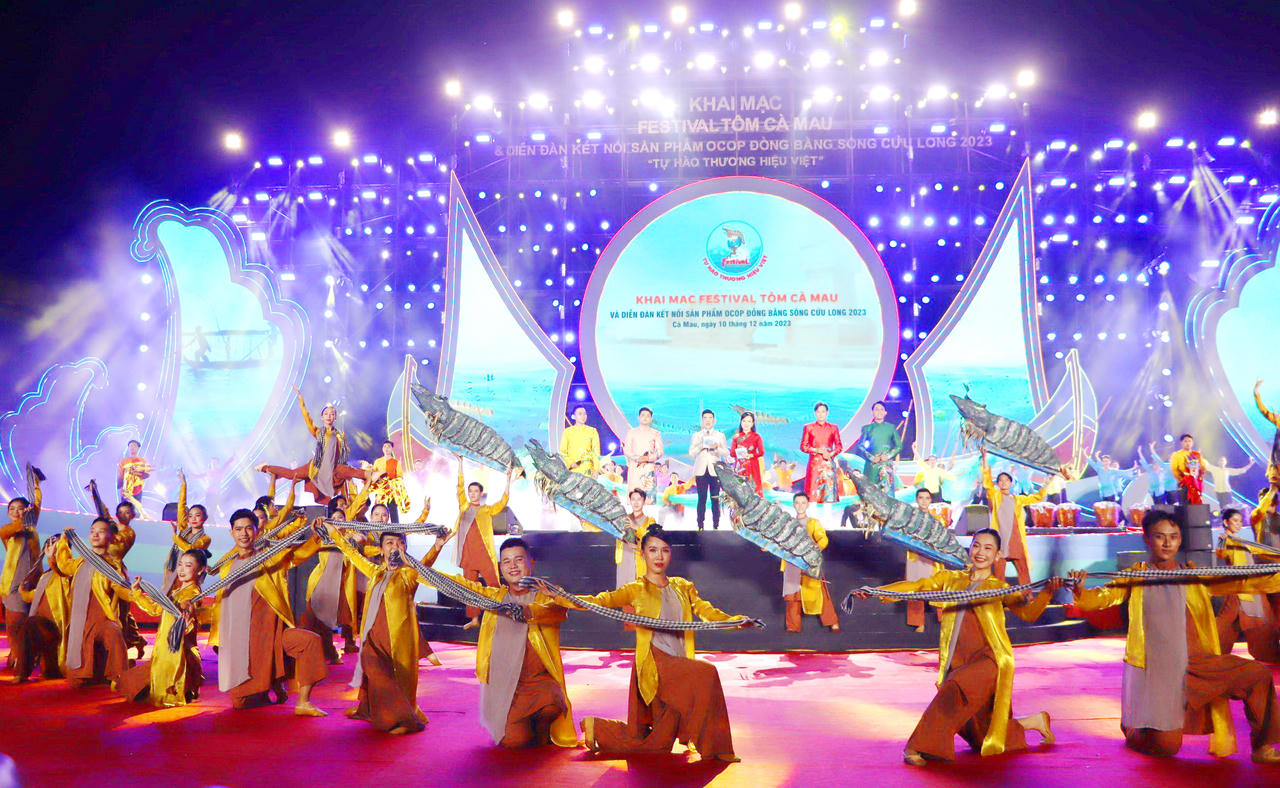 Festival Tôm Cà Mau 2023 - Tự hào thương hiệu Việt