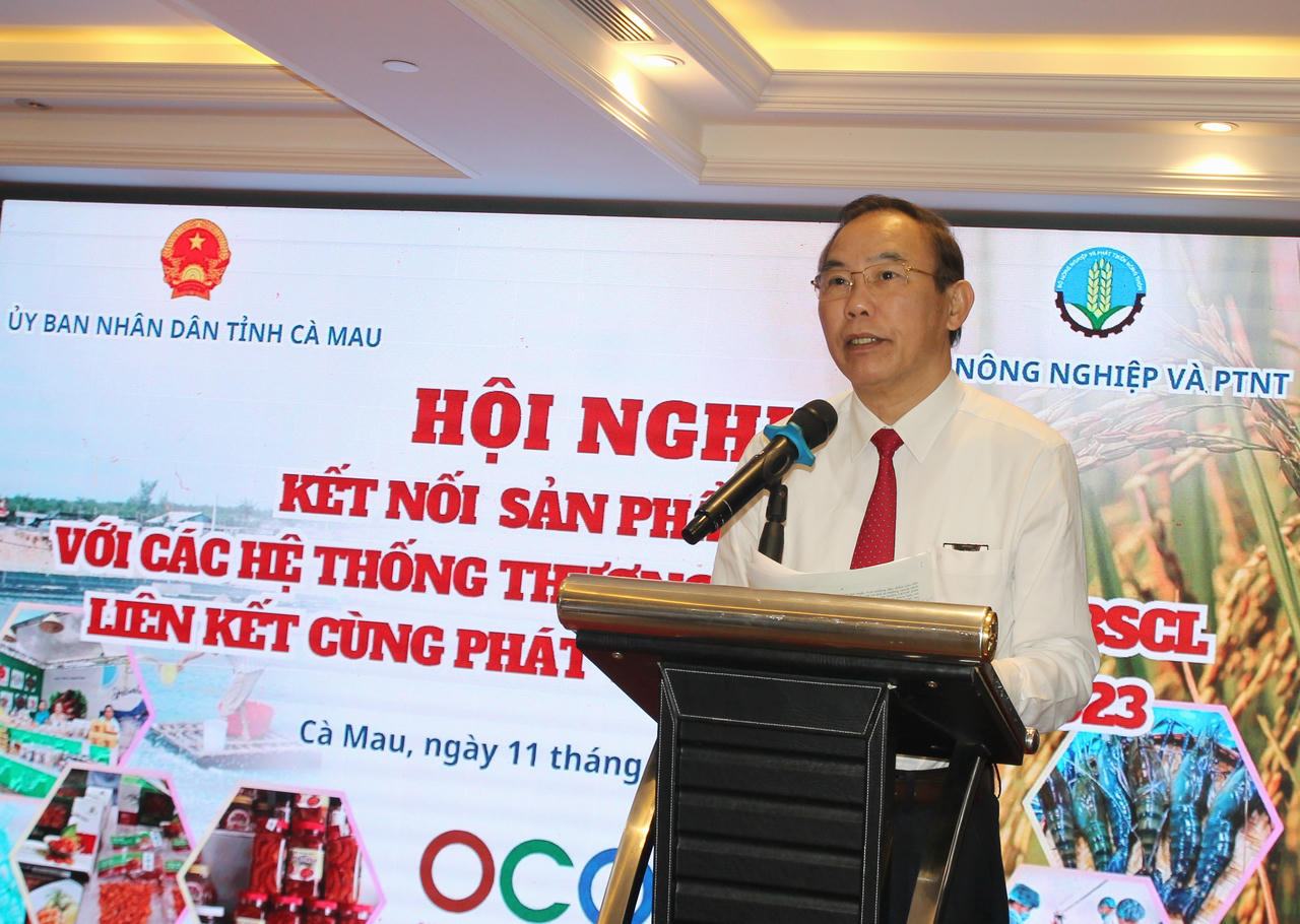 Cà Mau kết nối sản phẩm OCOP với các hệ thống Thương mại Vùng Đồng bằng sông Cửu Long 