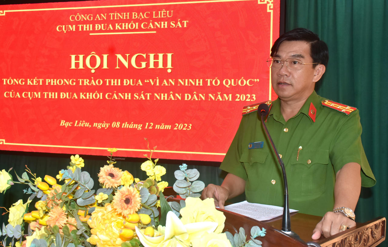 Công an Bạc Liêu bảo đảm trật tự an toàn xã hội, vì hạnh phúc của Nhân dân
