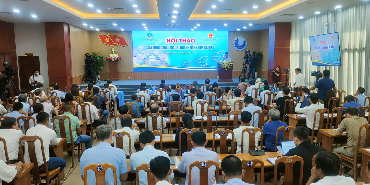 Xây dựng chuỗi giá trị ngành hàng tôm Cà Mau