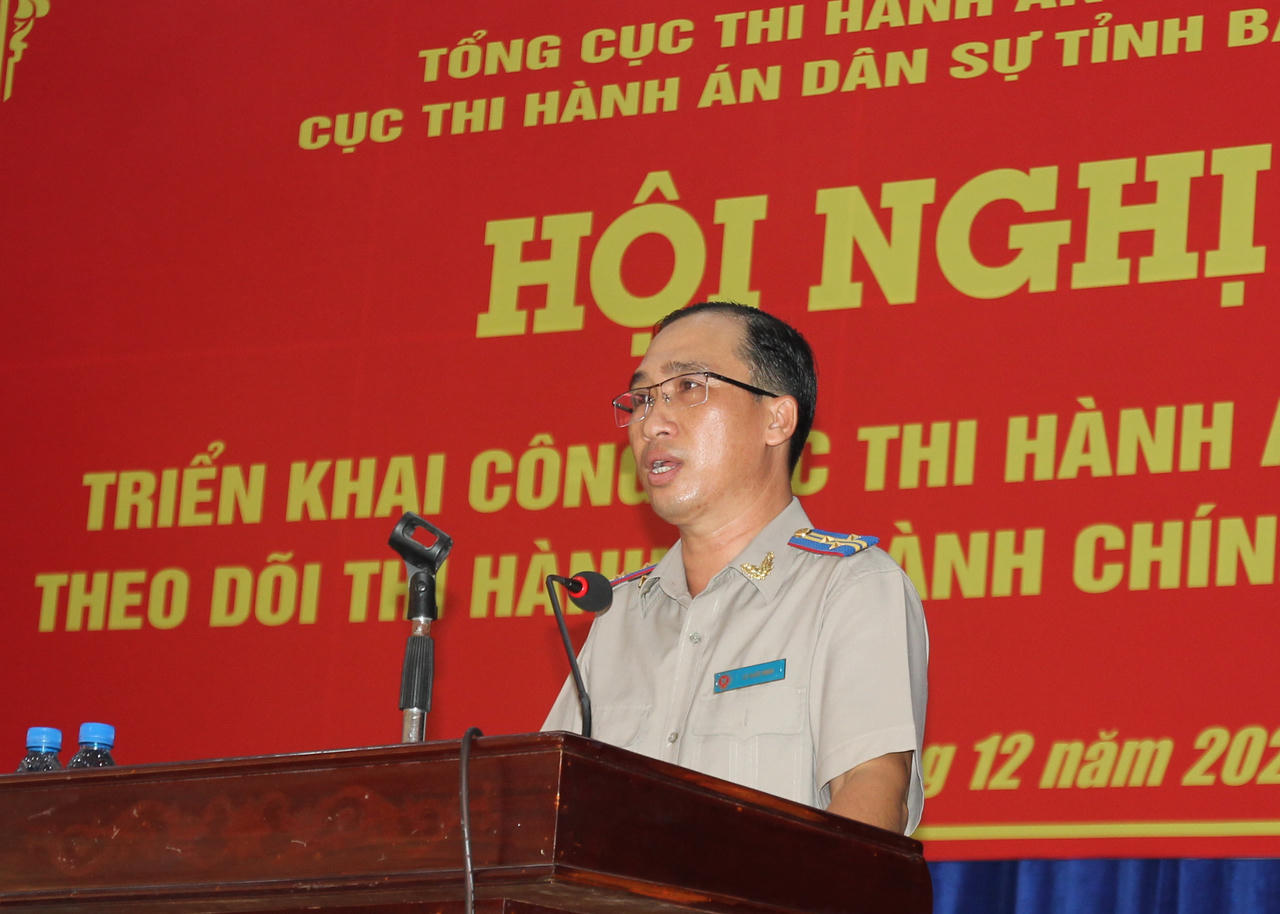 Thi hành án Dân sự tỉnh Bạc Liêu: Phấn đấu đạt và vượt chỉ tiêu được giao