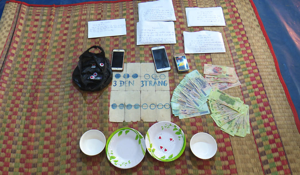 Công an Bạc Liêu liên tiếp triệt phá nhiều điểm đánh bạc, ghi số lô đề