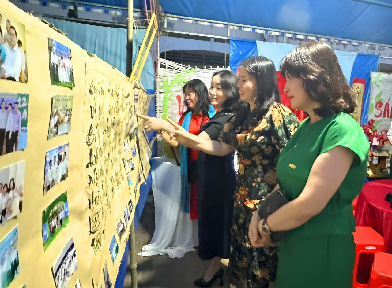 40 năm thành lập trường THPT Cái Nước