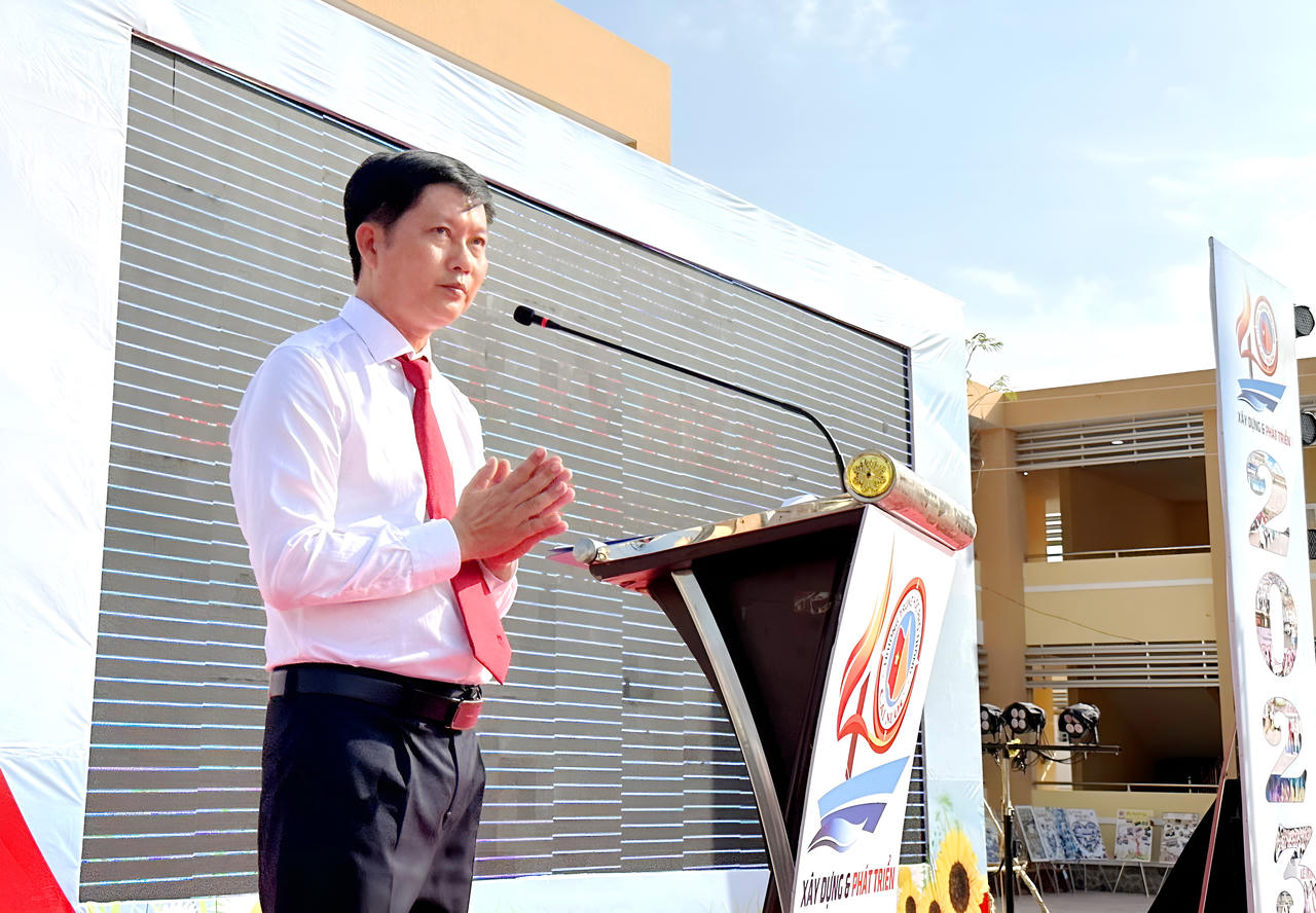 40 năm thành lập trường THPT Cái Nước