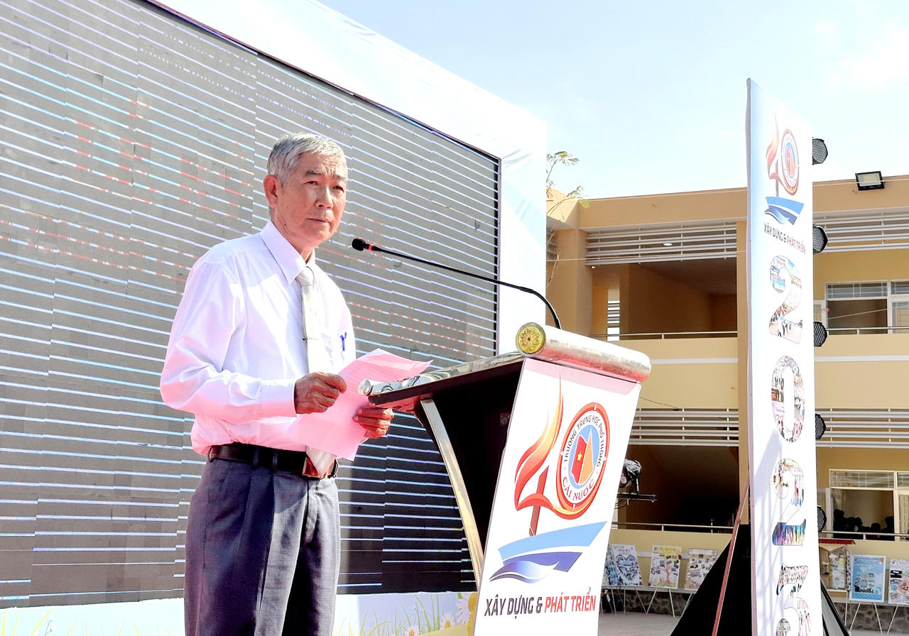 40 năm thành lập trường THPT Cái Nước